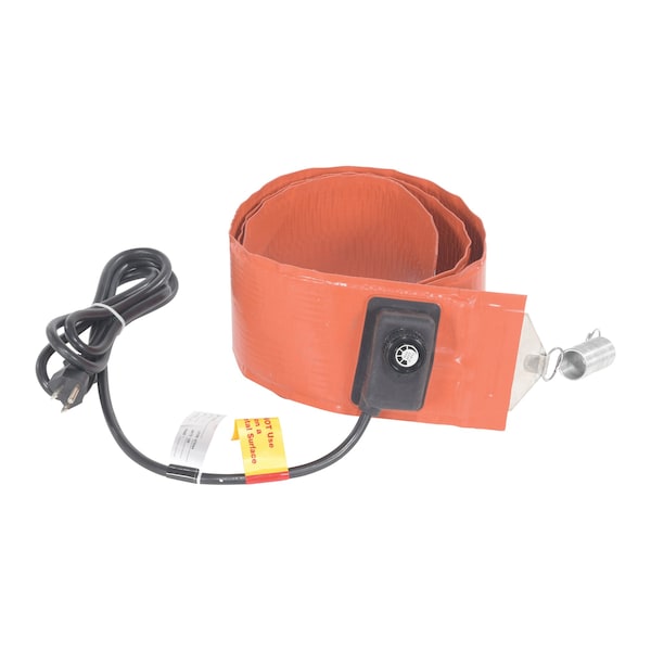 Steel Drum Heater, 55 Gallon, 120V